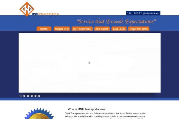 dngtransportation.com site used Dngtransportation-child