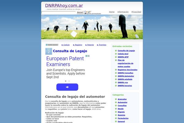 dnrpahoy.com.ar site used Blue-business-10