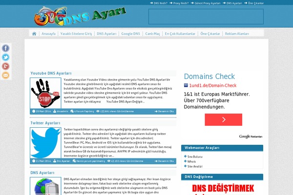 dnsayari.net site used Burakisci V3