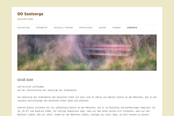 Twenty Twelve theme site design template sample