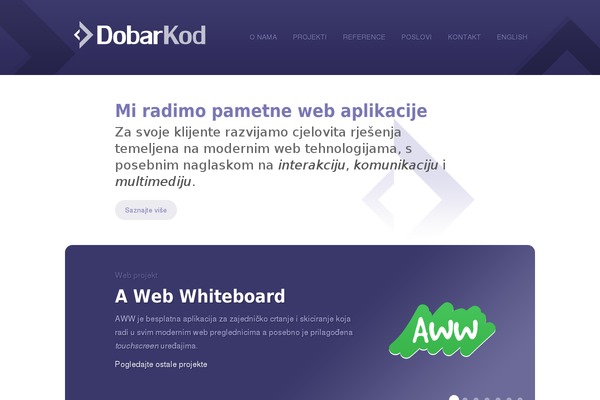 dobarkod.hr site used Dobarkod