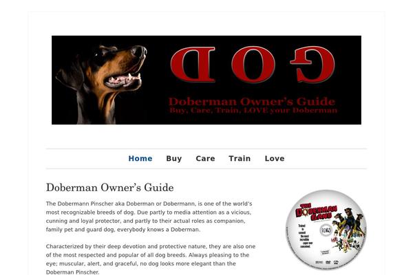 dobermanownersguide.com site used Dog