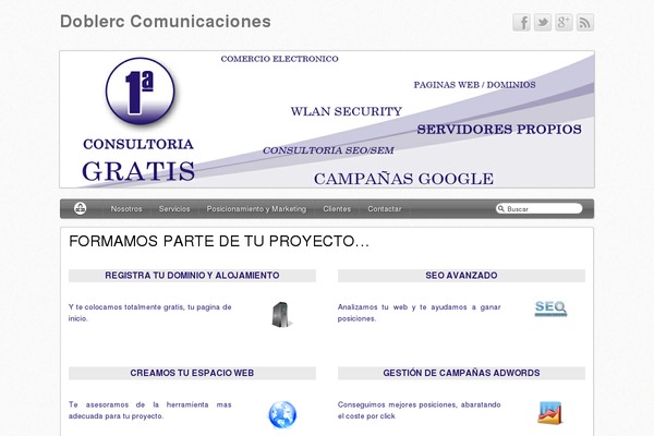 The7 Child theme site design template sample