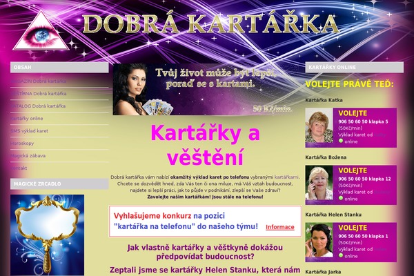 dobrakartarka.cz site used Solaris