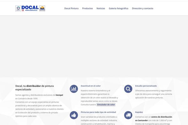 docal.es site used Docal_pinturas