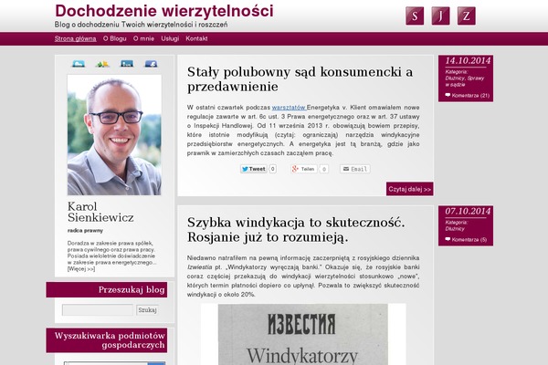 dochodzeniewierzytelnosci.pl site used Falive-themes