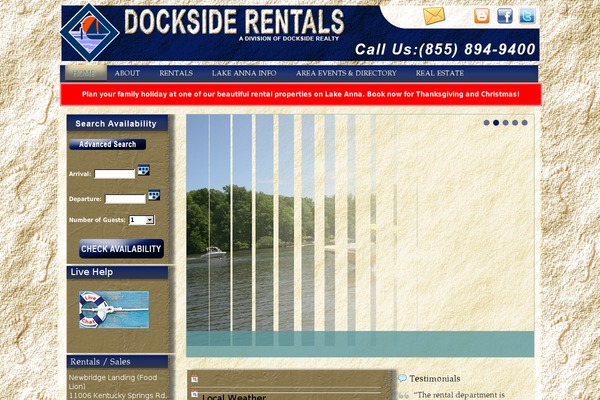 docksiderentalsatlakeanna.com site used Rejuvenate
