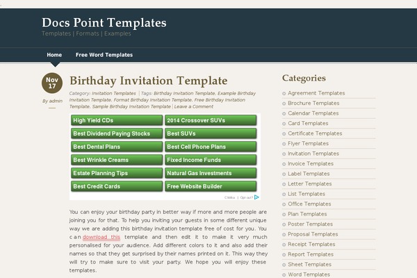 Designfolio theme site design template sample
