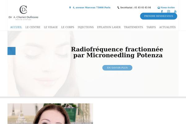 docteur-medecine-esthetique-paris.fr site used Themetrust-bramble-child