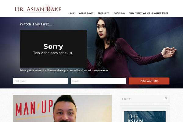 Rise theme site design template sample