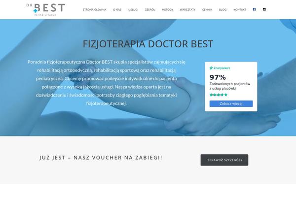 Medical Plus theme site design template sample