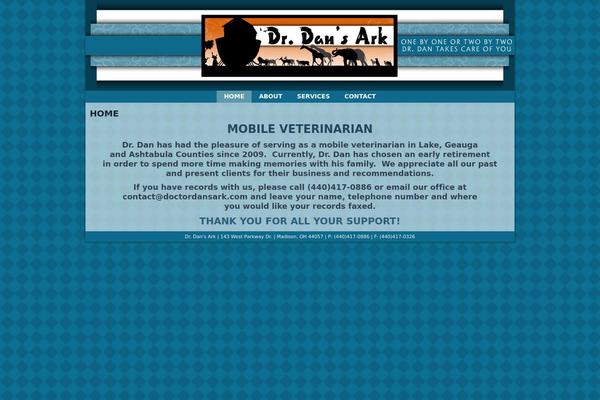 doctordansark.com site used Arktheme