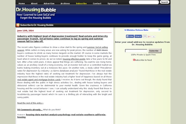 doctorhousingbubble.com site used Drhousing