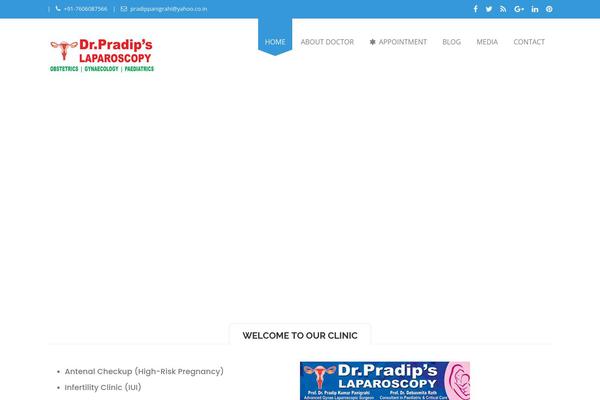 doctorpradip.com site used Doctor