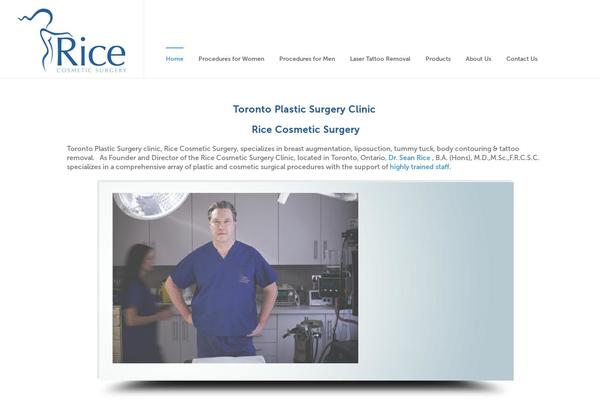doctorseanrice.com site used Doctorrice