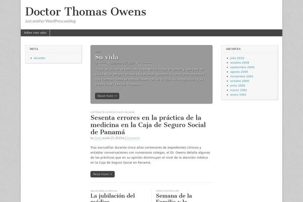 Magazine Basic theme site design template sample