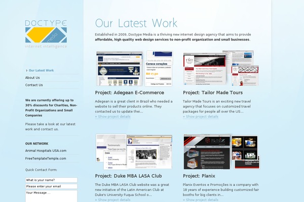 Bluebubble theme site design template sample