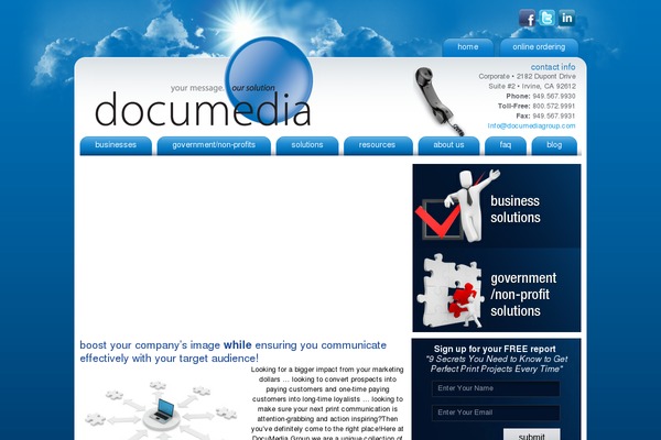 documediagroup.com site used Northfield
