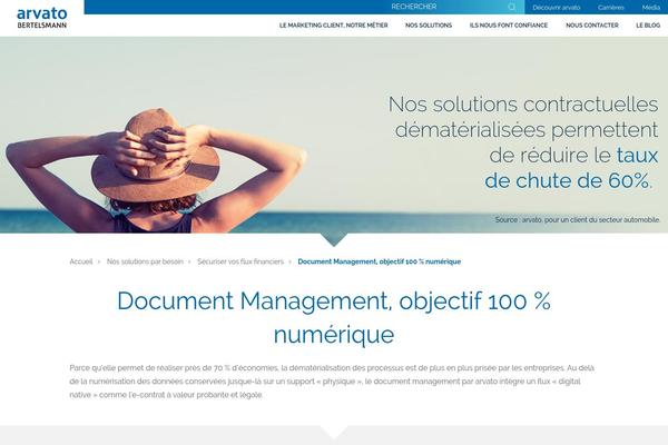 document-channel.com site used Arvato.gromf