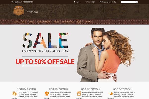 GoodStore theme site design template sample