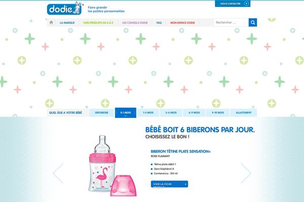 dodie.fr site used Dodie-test