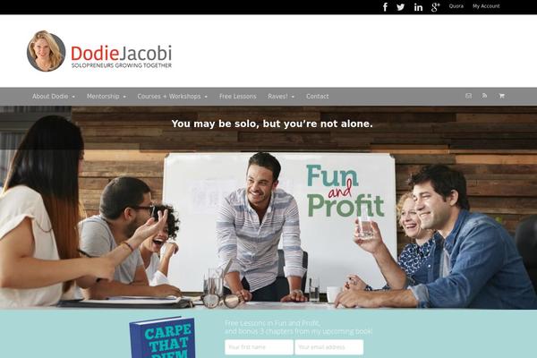 Canvas theme site design template sample
