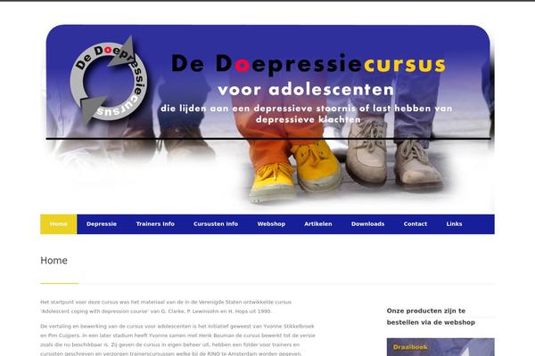 doepressie.nl site used Centum-child