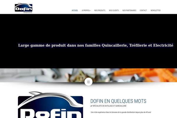 dofin.fr site used Wisten-v1.1