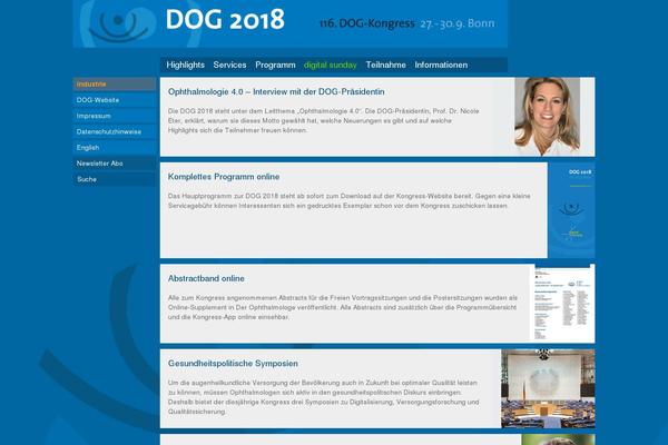 dog-kongress.de site used Dog2017