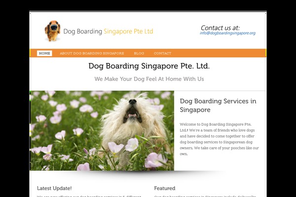 dogboardingsingapore.org site used Squirreltheme