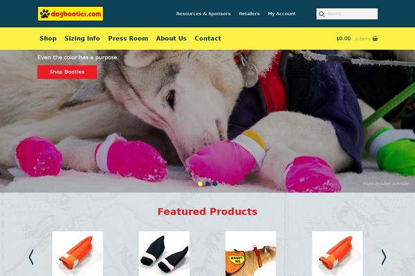 dogbooties.com site used Dogbooties