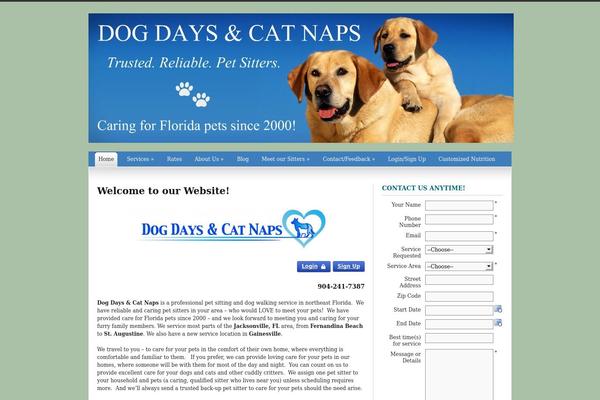 dogdayscatnaps.com site used Thestationb