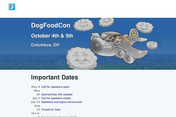 dogfoodcon.com site used Understrap