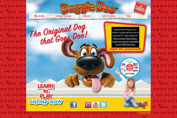 doggiedoogame.com site used Doggiedoo