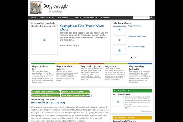 doggiewoggie.com site used Arthemia