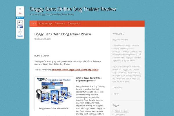 doggydansonlinedogtrainerreview.com site used Tungsten