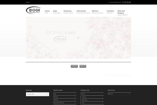 Corona theme site design template sample