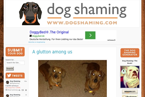 dogshaming WordPress theme, websites list used dogshaming theme dogshaming theme websites examples