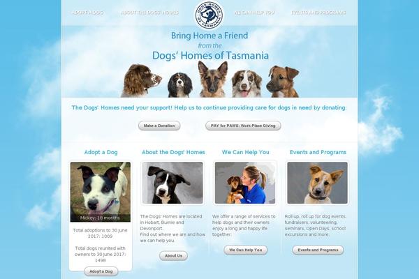 dogshomesoftas.com.au site used Dogs