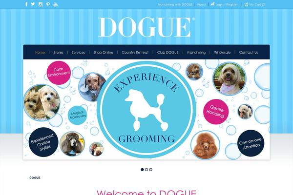 dogue.com.au site used Dogue-child