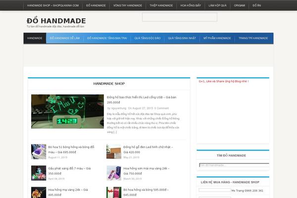 iMag Mag theme site design template sample