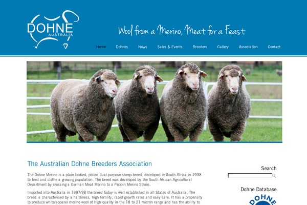 dohne.com.au site used Australian_dohne