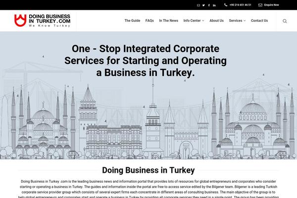 Businesslounge theme site design template sample