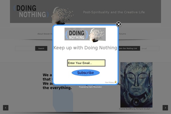 doingnothing.com site used Limitless