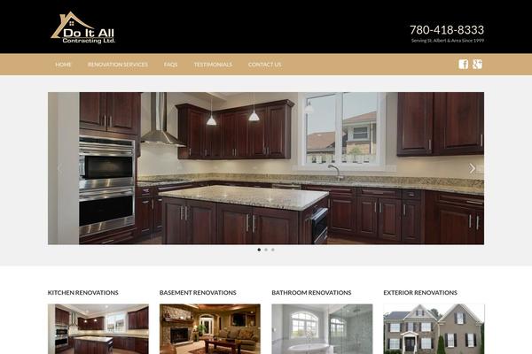 doitallcontracting.ca site used Doitallcontracting