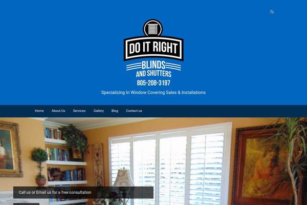 evolve theme site design template sample