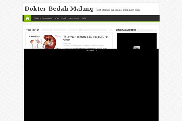 dokterbedahmalang.com site used Sahifa