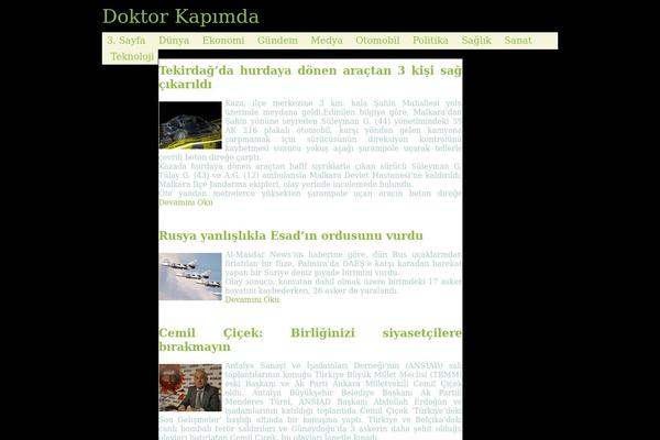 doktorkapimda.com site used Healthy WP