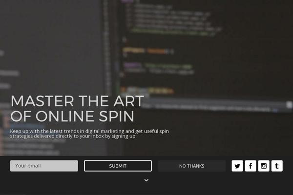 Twenty Twelve theme site design template sample