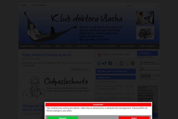 doktorvlach.cz site used Zenmag